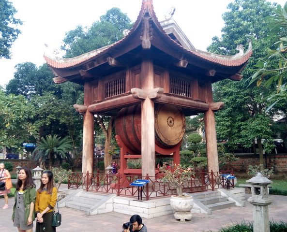 Drum tower. Temple of literature.